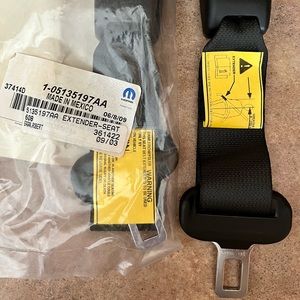 Two brand new Mopar seatbelt extenders